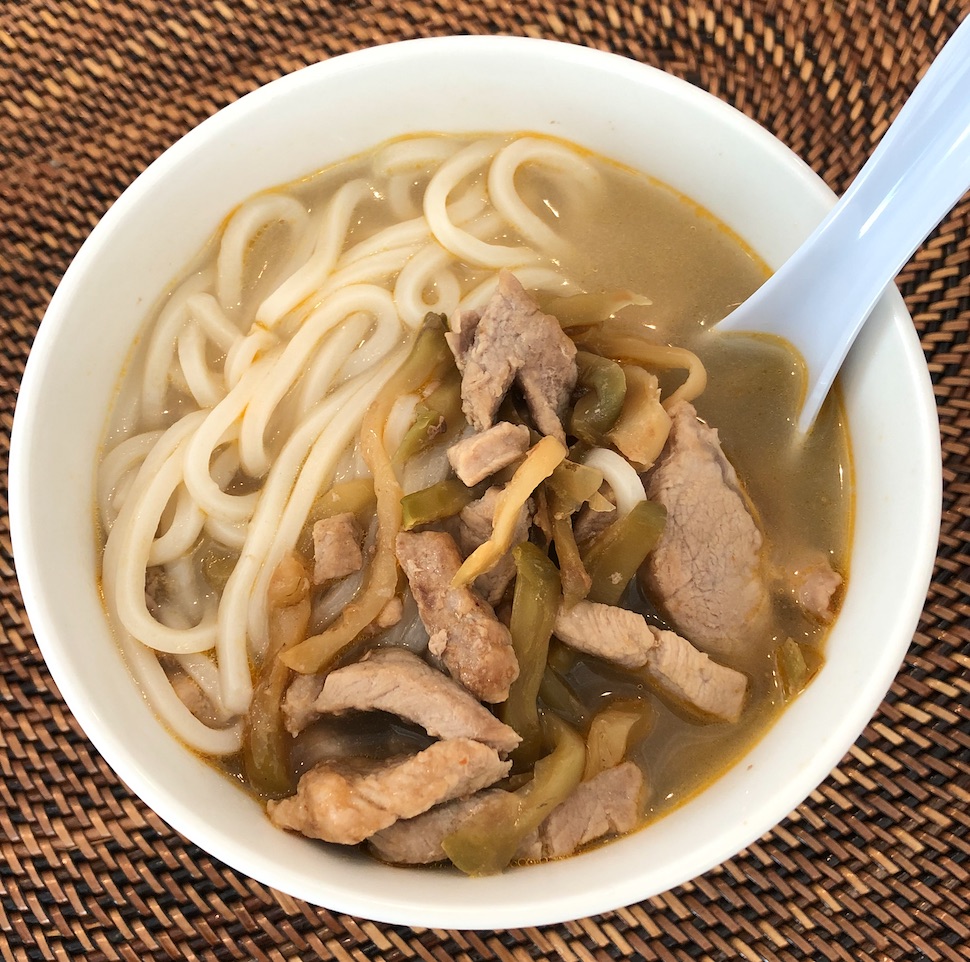 Spicy Mustard Pork Noodle Soup Simply Asian