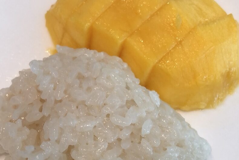 Thai Mango Coconut Sticky Rice