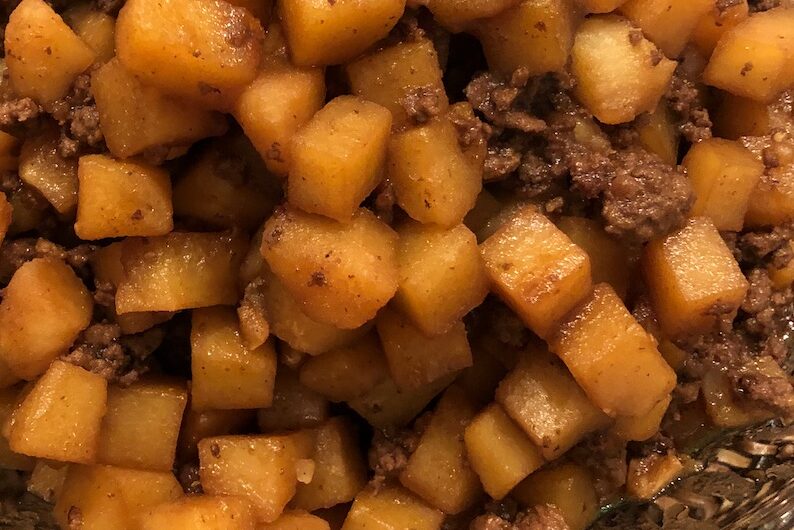 Ground Beef with Potato