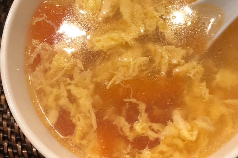 Tomato Egg Drop Soup