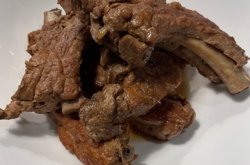 Simple Chinese Braised Pork Ribs